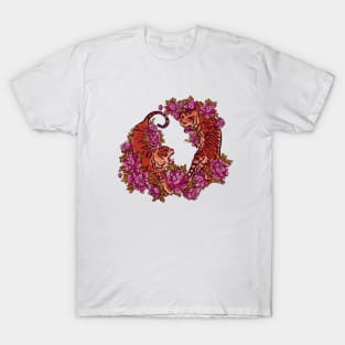 Tigers and peonies T-Shirt